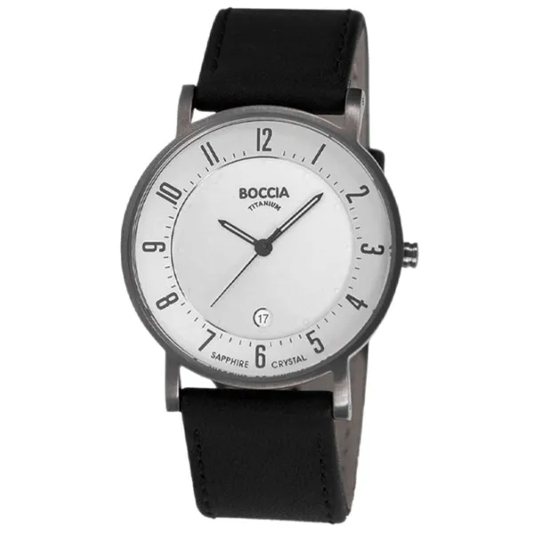 Ceas de mână pentru bărbați Boccia 3533-03 Cuarț/ 37 mm photo 1 Ceas de mână pentru bărbați Boccia 3533-03 Cuarț/ 37 mm photo 1