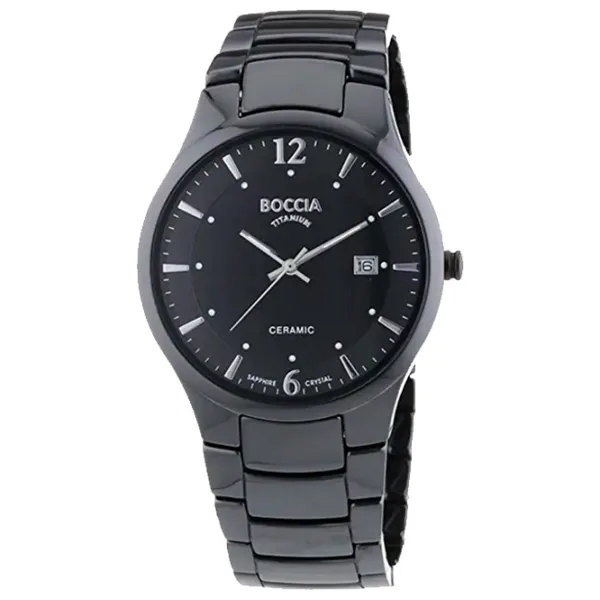 Ceas de mână pentru bărbați Boccia 3572-02 Cuarț/ 39 mm photo 1