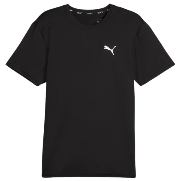 Tricou pentru bărbați Puma Run Clouds SS Tee 94% poliester, 6% elastan/ Black photo 1