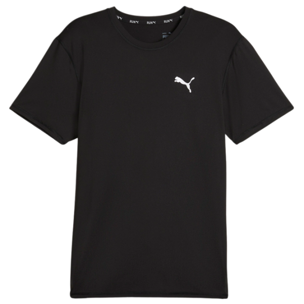 Tricou pentru bărbați Puma Run Clouds SS Tee 94% poliester, 6% elastan/ Black photo 1