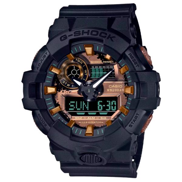 Ceas de mână pentru bărbați Casio GA-700RC-1A Cuarț/ 53 mm photo 1