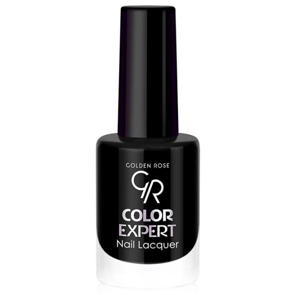 Лак для ногтей Golden Rose Color Expert Nail Lacquer 10.2 мл/ Черный photo 1 Лак для ногтей Golden Rose Color Expert Nail Lacquer 10.2 мл/ Черный photo 1