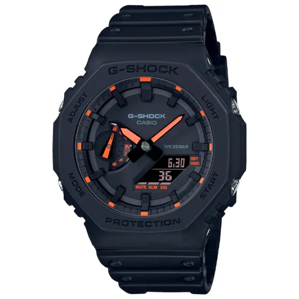 Ceas de mână pentru bărbați Casio GA-2100-1A4ER Cuarț/ 48 x 45 mm photo 1