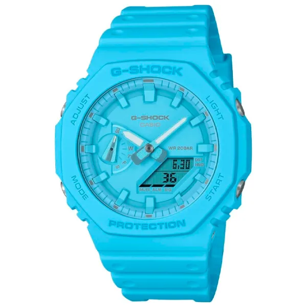 Ceas de mână pentru bărbați Casio GA-2100-2A2ER Cuarț/ 49 x 45 mm photo 1