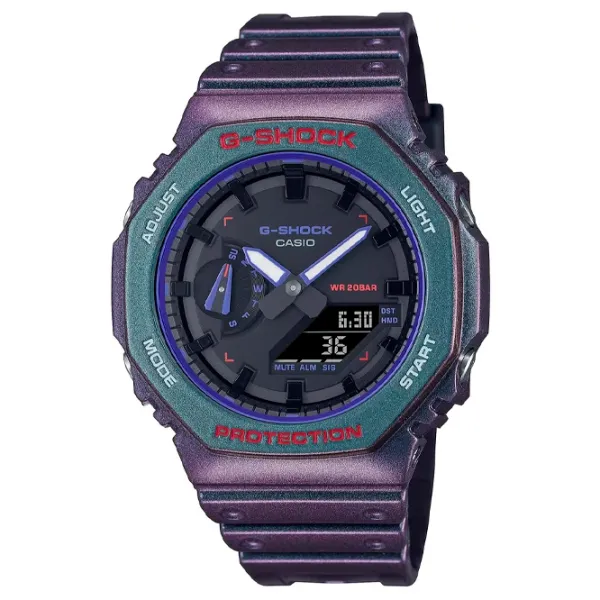 Наручные часы для мужчин Casio GA-2100AH-6A Кварцевый/ 49 x 45 мм photo 1 Наручные часы для мужчин Casio GA-2100AH-6A Кварцевый/ 49 x 45 мм photo 1
