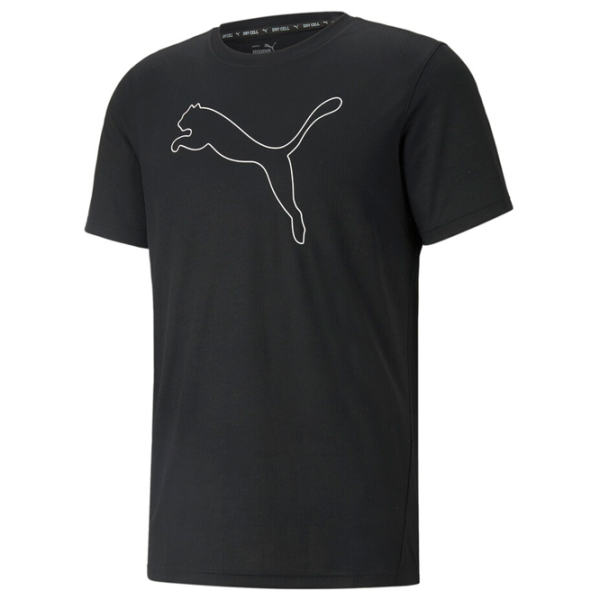 Футболка для мужчин Puma PERFORMANCE CAT TEE M 100% полиэстер/ Черный photo 1
