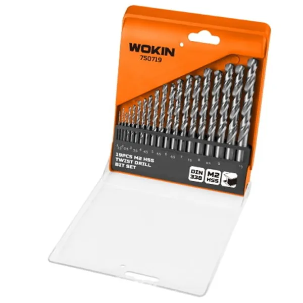 Set de burghie Wokin 750719 HSS-M2 photo 1