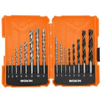 Set de burghie Wokin 751816 Oțel