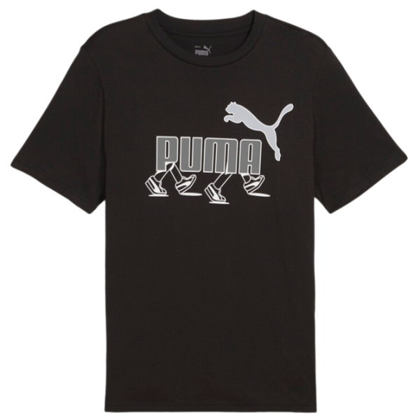 Футболка для мужчин Puma Graphics Sneaker Tee 100% хлопок/ Черный photo 1 Футболка для мужчин Puma Graphics Sneaker Tee 100% хлопок/ Черный photo 1