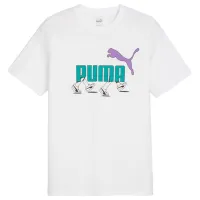 Футболка для мужчин Puma Graphics Sneaker Tee 100% хлопок/ Белый