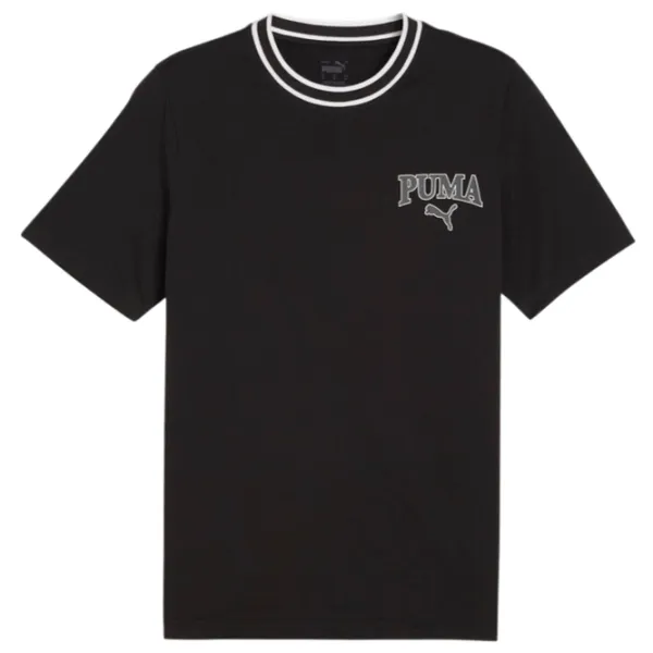 Tricou pentru bărbați Puma Squad Graphic Tee 80% bumbac , 20% poliester/ Black photo 1