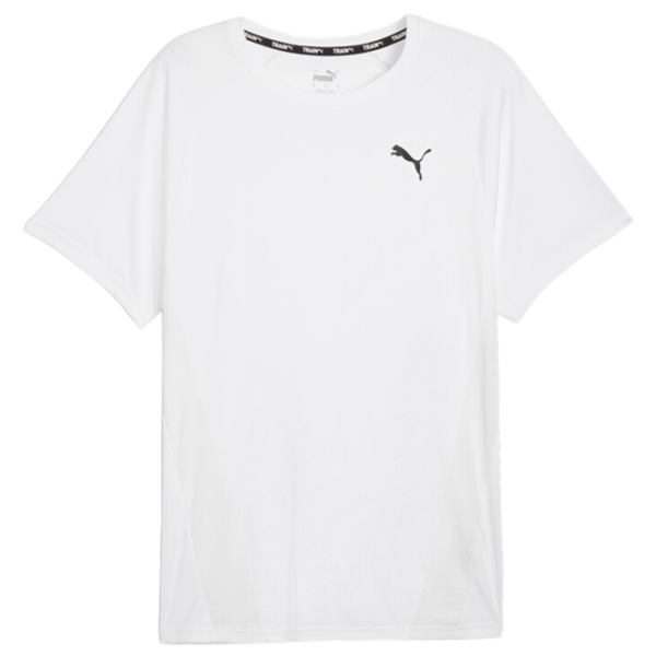 Tricou pentru bărbați Puma Train All Day Tee 100% poliester/ White photo 1