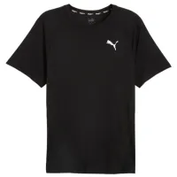 Tricou pentru bărbați Puma Train All Day Tee 100% poliester/ Black