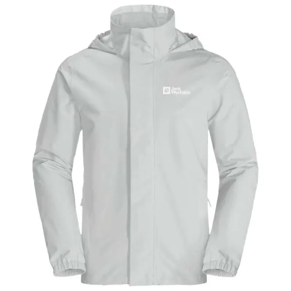 Jachetă pentru bărbați Jack Wolfskin Stormy Point 2L Jkt M Semi-sezon/ Gray photo 1