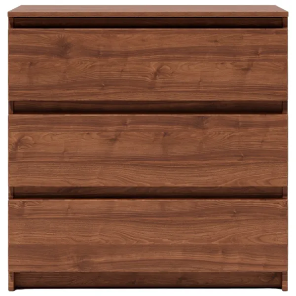 Комод Fabrik Home Havana 79см x 80см x 38.5см/ ДСП/ Орех каменный photo 1