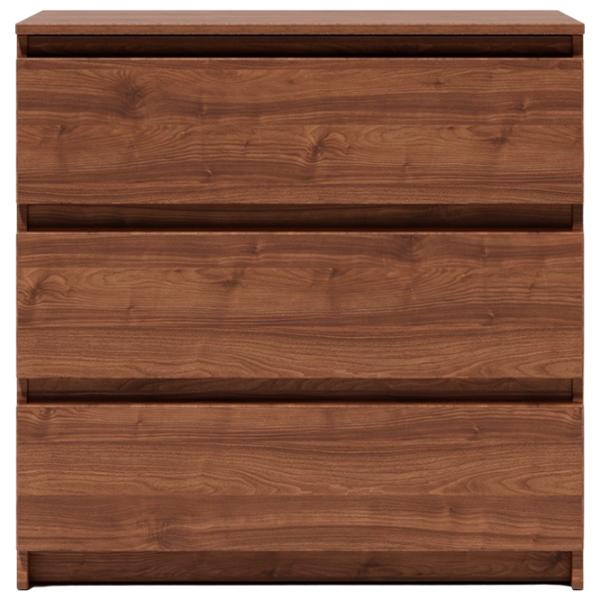 Комод Fabrik Home Havana 79см x 80см x 38.5см/ ДСП/ Орех каменный photo 1