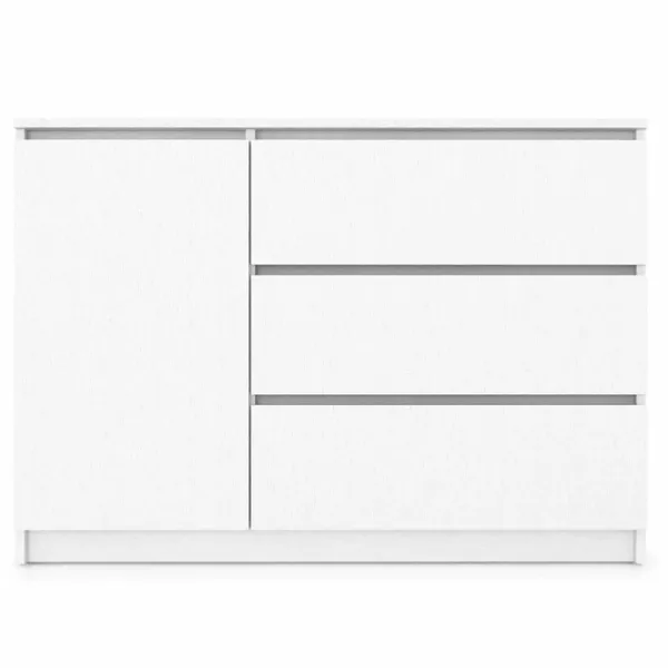 Комод Fabrik Home Havana 86см x 120см x 38.5см/ ЛДСП/ Белый ясень photo 1