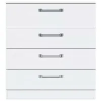 Comodă Fabrik Home Vestern 87.5 x 80 x 44.5/ LPAL/ Frasin alb