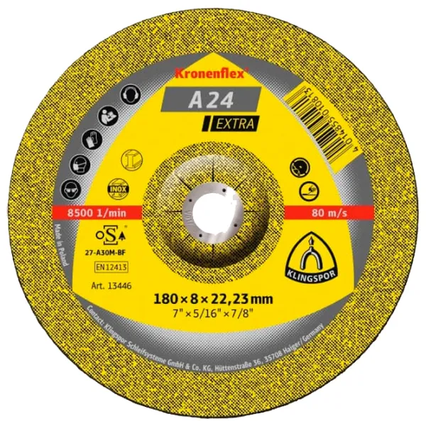 Disc de șlefuit Klingspor 7003736  photo 1 Disc de șlefuit Klingspor 7003736  photo 1