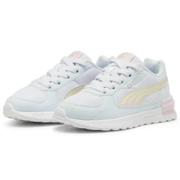 Кроссовки для девочек Puma Graviton Ac Ps Демисезон/ Белый photo 1