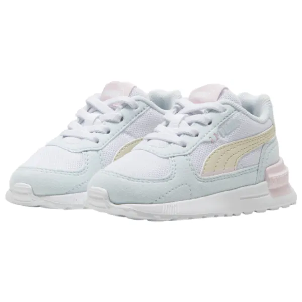 Adidași pentru fetiţe Puma Graviton Ac Inf Demisezon/ White photo 1 Adidași pentru fetiţe Puma Graviton Ac Inf Demisezon/ White photo 1