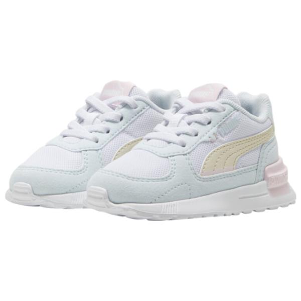 Adidași pentru fetiţe Puma Graviton Ac Inf Demisezon/ White photo 1 Adidași pentru fetiţe Puma Graviton Ac Inf Demisezon/ White photo 1