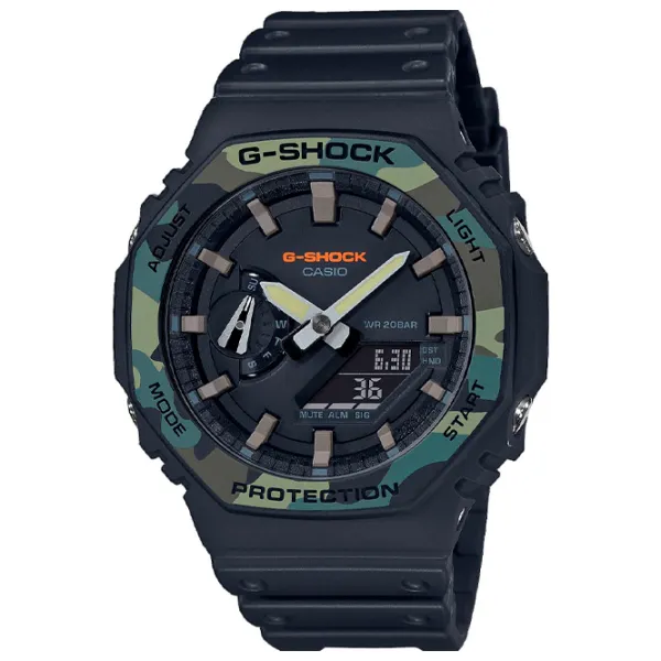 Ceas de mână pentru bărbați Casio GA-2100SU-1A Cuarț/ 49 x 45 mm photo 1 Ceas de mână pentru bărbați Casio GA-2100SU-1A Cuarț/ 49 x 45 mm photo 1