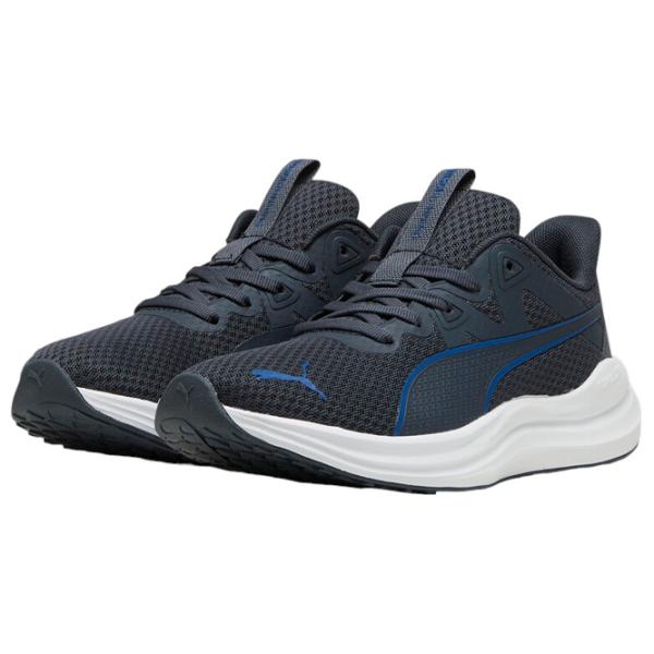 Adidași pentru băieți Puma Reflect Lite Jr Primăvară - vară/ Gray cobalt photo 1