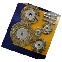 Щетка дисковая из гофрированной проволоки Verto 3198 