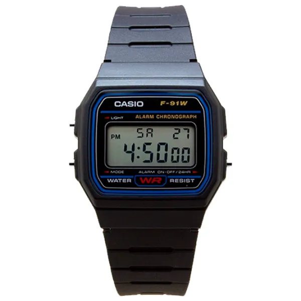 Наручные часы для мужчин Casio F-91W-1YER Кварцевый/ 39 x 35 мм photo 1