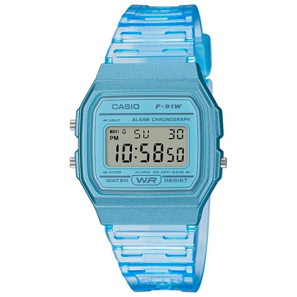 Ceas de mână unisex Casio F-91WS-2 Cuarț/ 39 x 35 mm photo 1