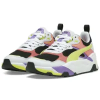 Adidași pentru fetiţe Puma Trinity Jr Demisezon/ White