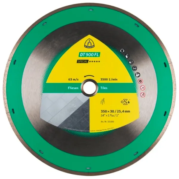 Disc diamantat continuu Klingspor 7003829  photo 1 Disc diamantat continuu Klingspor 7003829  photo 1