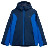 Jachetă pentru bărbați 4F 4FAW23TTJAM306-36S Semi-sezon/ Blue