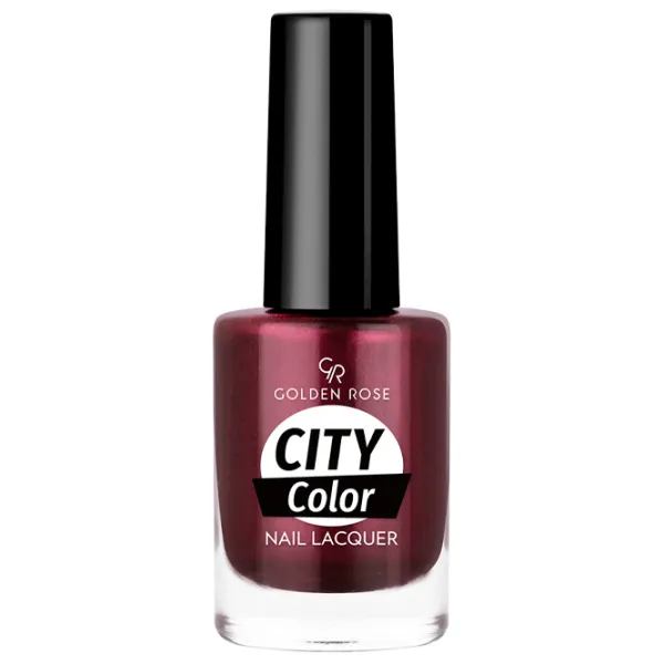 Lac de unghii Golden Rose City Color 10.2 ml/ Bordeaux photo 1