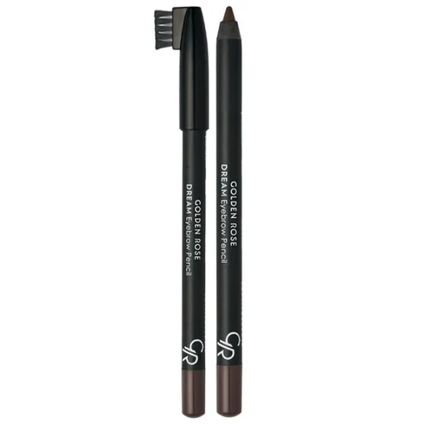 Карандаш для бровей Golden Rose Dream Eyebrow Pencil Тёмно-коричневый photo 1 Карандаш для бровей Golden Rose Dream Eyebrow Pencil Тёмно-коричневый photo 1