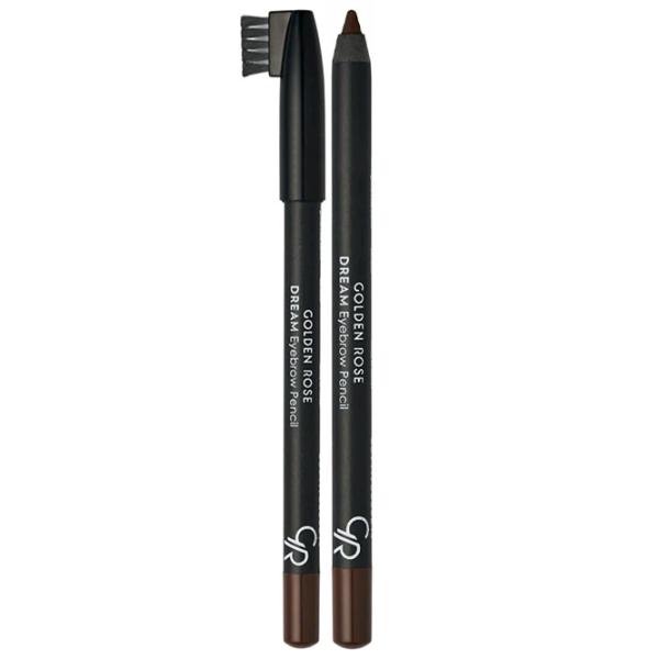 Карандаш для бровей Golden Rose Dream Eyebrow Pencil Коричневый photo 1