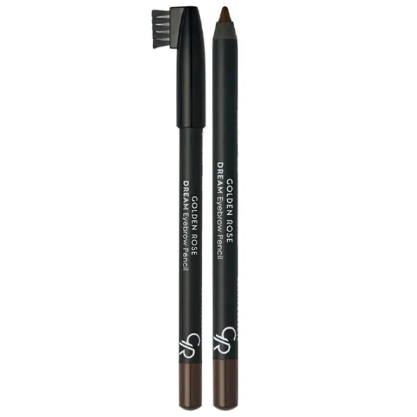 Creion pentru sprâncene Golden Rose Dream Eyebrow Pencil Brown photo 1 Creion pentru sprâncene Golden Rose Dream Eyebrow Pencil Brown photo 1