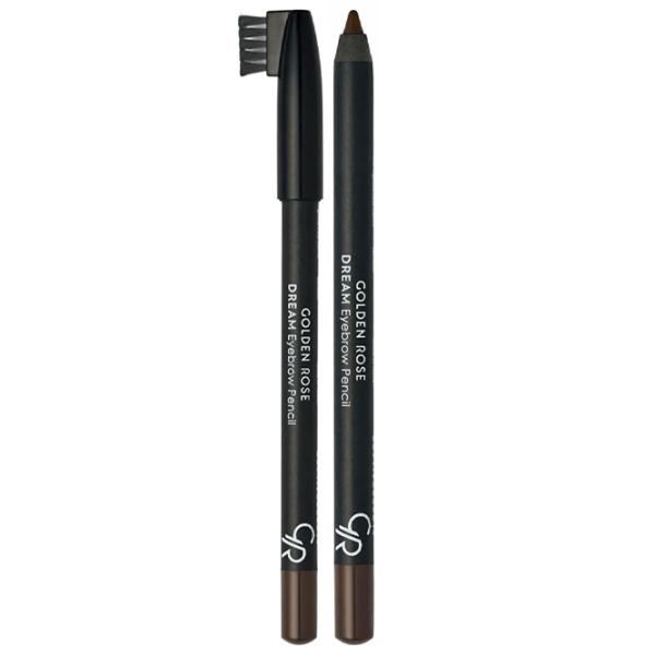 Creion pentru sprâncene Golden Rose Dream Eyebrow Pencil Brown photo 1 Creion pentru sprâncene Golden Rose Dream Eyebrow Pencil Brown photo 1
