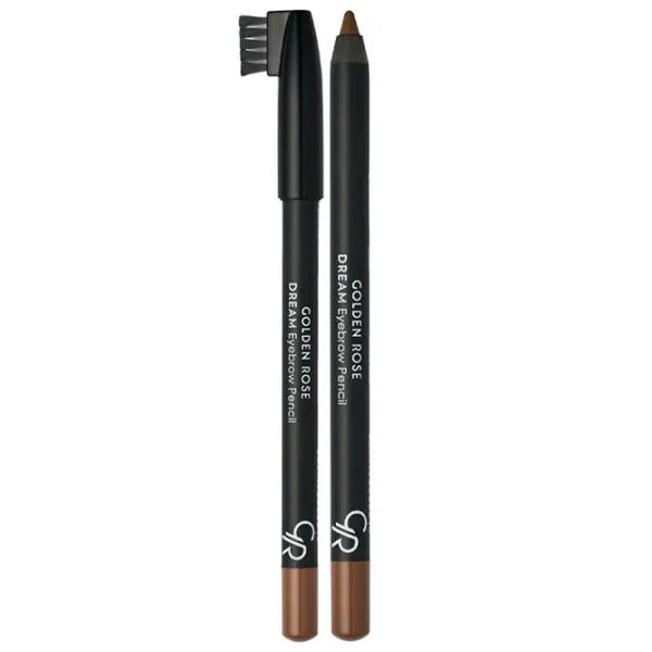 Creion pentru sprâncene Golden Rose Dream Eyebrow Pencil Light Brown photo 1 Creion pentru sprâncene Golden Rose Dream Eyebrow Pencil Light Brown photo 1