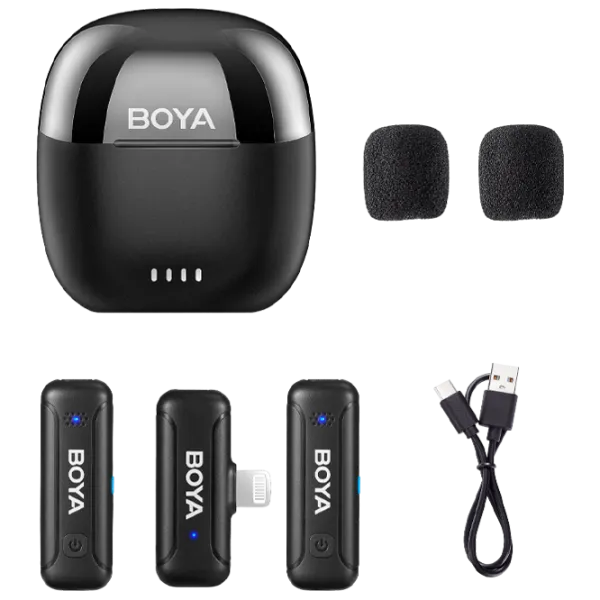 Микрофон Boya BY-WM3T-D2 Черный photo 1