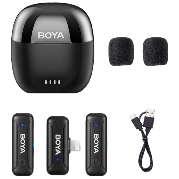 Микрофон Boya BY-WM3T-D2 Черный photo 1