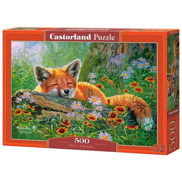Puzzle 2D Castorland 500 Foxy Dreams 9+/ Numărul de piese: 500 photo 1