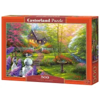 Puzzle 2D Castorland 500 Secret Garden 9+/ Numărul de piese: 500