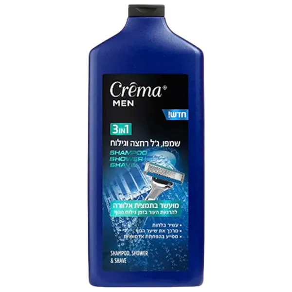 Шампунь Crema men 3в1 700 мл photo 1