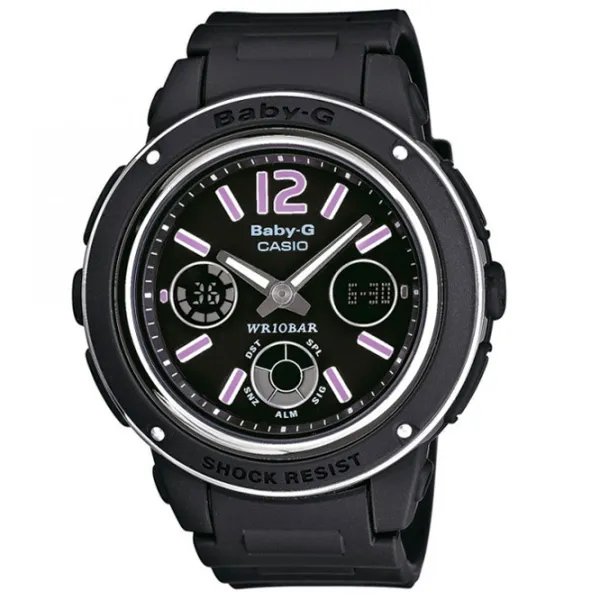 Наручные часы для женщин Casio BGA-150-1B Кварцевый/ 47 мм photo 1 Наручные часы для женщин Casio BGA-150-1B Кварцевый/ 47 мм photo 1