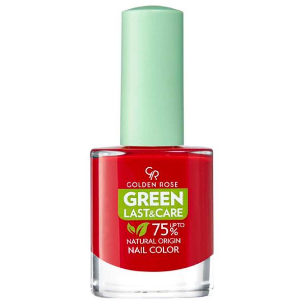 Лак для ногтей Golden Rose Green Last&Care 10.2 мл/ Красный photo 1 Лак для ногтей Golden Rose Green Last&Care 10.2 мл/ Красный photo 1