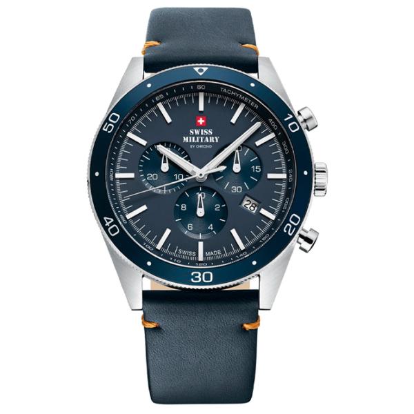 Ceas de mână pentru bărbați Swiss Military SM34079.05 Cuarț/ 43 mm photo 1 Ceas de mână pentru bărbați Swiss Military SM34079.05 Cuarț/ 43 mm photo 1