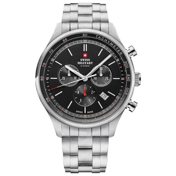Ceas de mână pentru bărbați Swiss Military SM34081.01 Cuarț/ 42 mm photo 1 Ceas de mână pentru bărbați Swiss Military SM34081.01 Cuarț/ 42 mm photo 1