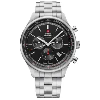 Ceas de mână pentru bărbați Swiss Military SM34081.01 Cuarț/ 42 mm